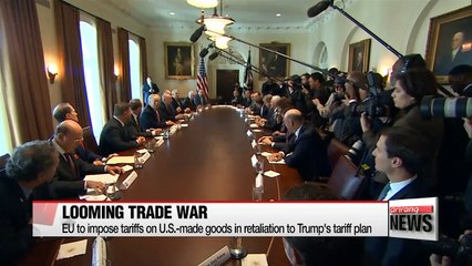 Trade war looms as EU to retaliate against Trump's tariff plan