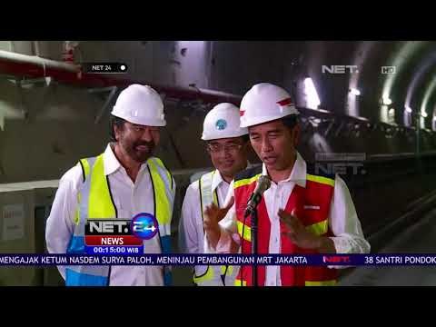 Ketua Nasdem Diajak Presiden Tinjau Proyek MRT NET 24