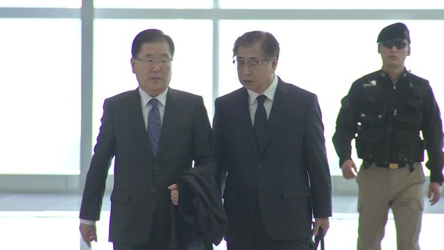 정의용·서훈 방미...北 별도 메시지 전달 주목 / YTN