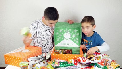 DÉGUSTATION BONBONS & SNACKS JAPONAIS -  Gâteaux Bizarres Sucrés Salés !