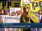 USA: Protesters Say ‘NO’ to TPP