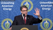 U.S. Energy Secretary Perry Unsure If Trump's Views On Tariffs Are Final