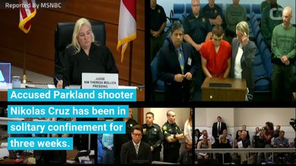 Suspected Parkland Shooter Is 'Restless' In Jail