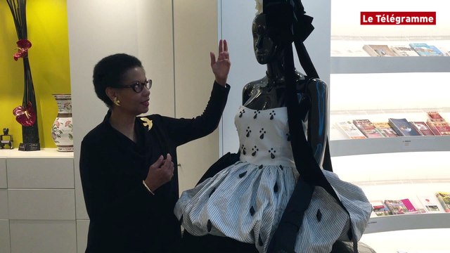 Miss Bretagne 2017. La robe exposée à Quimper