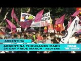 Argentina: Thousands Mark 24th Annual Gay Pride March