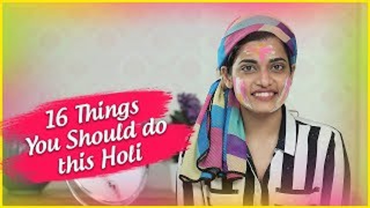 होली पर Skin Care & Hair Care कैसे करें? | Tips For Holi | Care Before & After Holi | Beauty Video