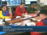 Maduro, Santos Set to Meet today in Quito