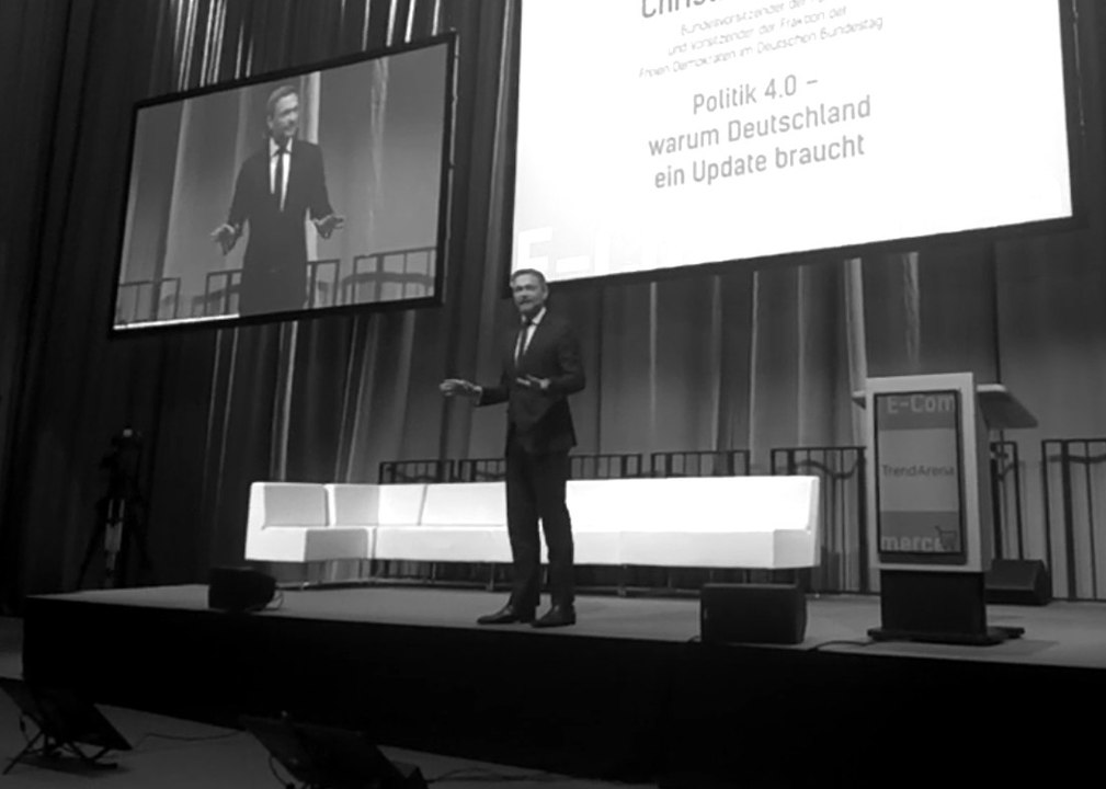 FDP-Chef Christian Lindner über Dorothee Bär, Politik 4.0 und Digitalisierung 03/2018