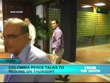 Cuba: Colombian Peace Talks to Resume on Thursday