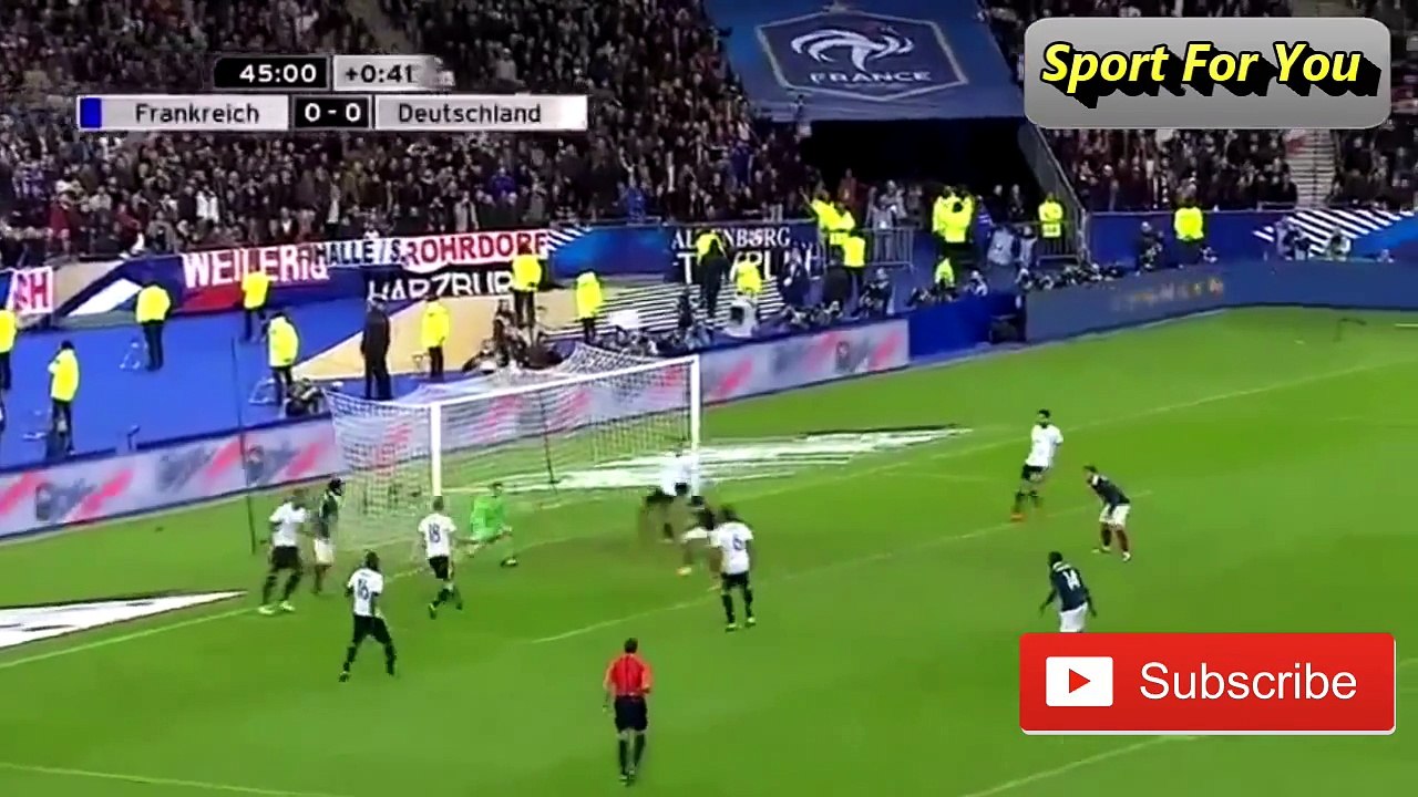 France vs Germany 2015 2-0 Goals