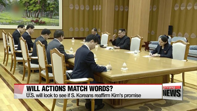 S. Korean president's chief envoys leave for U.S. carrying plus alpha offer for talks from N. Korea's Kim Jong-un