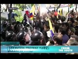Ecuador: Opposition Protest in Quito Turns Violent