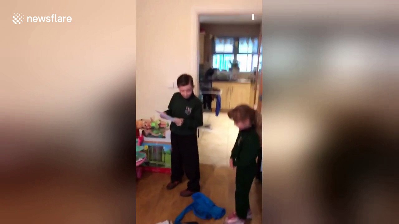 Young Spurs fan lost for words after being told he is going to first match