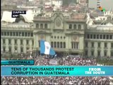 Guatemalan Protests Demand President's Resignation