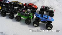 Hot Wheels Monster Trucks 1/24 scale - Winter Snow Bog!