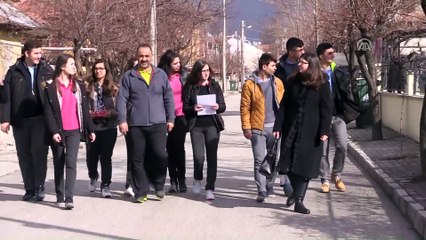 Liselilerden 'dalgalan şanlı bayrağım' projesi - ERZİNCAN