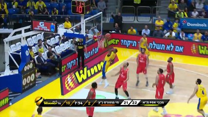 Norris Cole Highlights 16 points & 3 assists vs Nes Ziona 04.03.2018