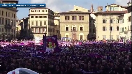Les funérailles de David Astori à Florence