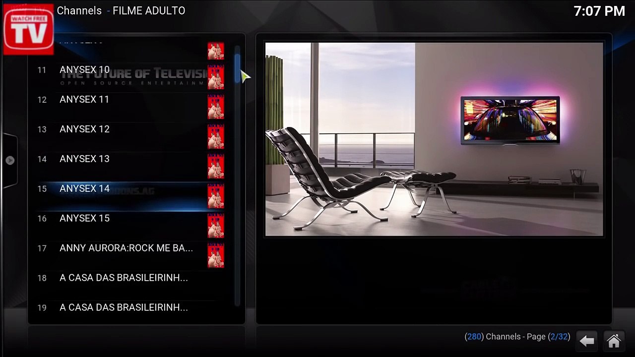 New M3U PVR kodi $X$ !8 adult list work on smart tv kodi fire stick.