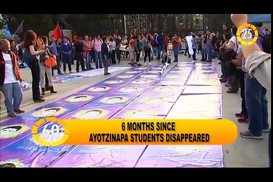 In 60 Seconds:6 months since Ayotzinapa students disappeared