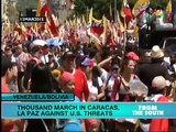 From the South - Venezuelan marches draw thousands