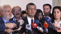 CHP heyetinin AK Parti'yi ziyareti -  CHP Grup Başkanvekili Özel - ANKARA