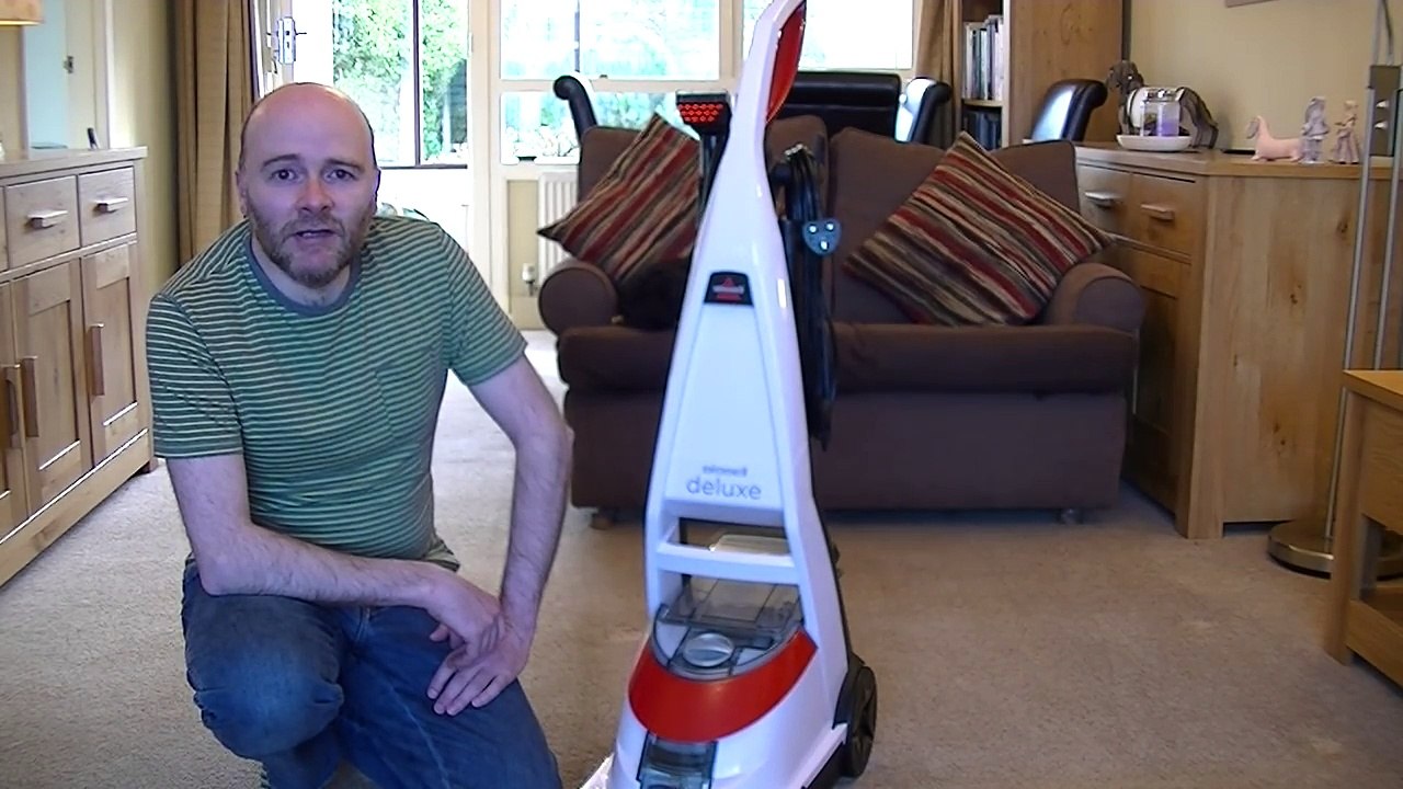 Bissell Powerwash Deluxe Upright Carpet Washer Demonstration & Review