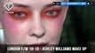 London Fashion Week Fall/Winter 18-19 - Ashley Williams Make Up | FashionTV | FTV