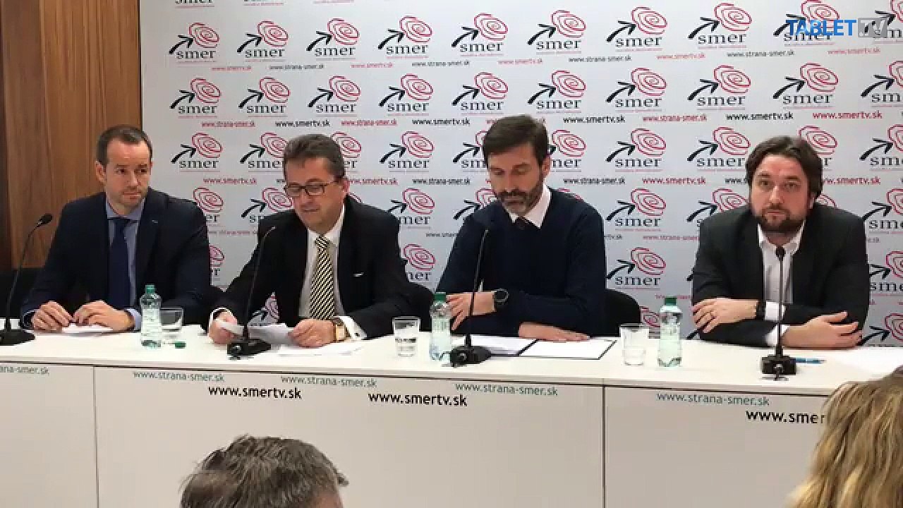 ZÁZNAM: TK strany Smer-SD