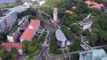 Iconic Singapore Landmarks (4K Day Aerial shots)