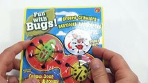 Creepy Crawlers With Sticky Feet, Fun With Bugs! Ja-Ru Toys