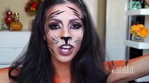 Tiger Makeup Tutorial   Outfit | Halloween new