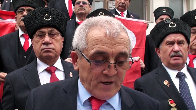 Kıbrıs gazilerinden Zeytin Dalı Harekatı'na destek - BARTIN