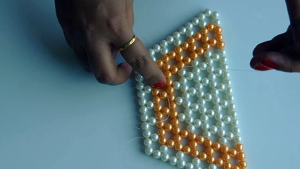 How to make beaded table mat | DIY table mat