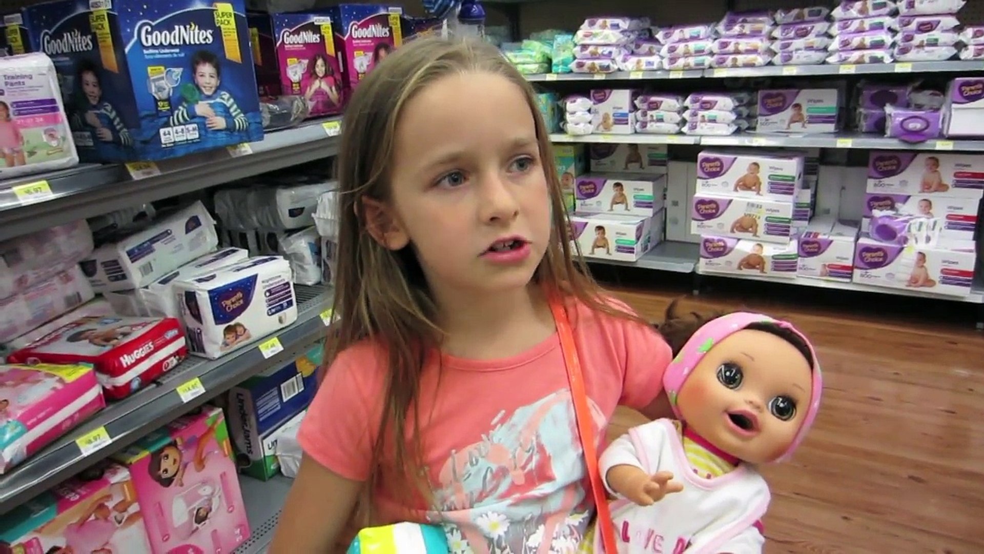 Shopping With Baby Alive Poops And Pees Doll And With Reborn Baby Doll