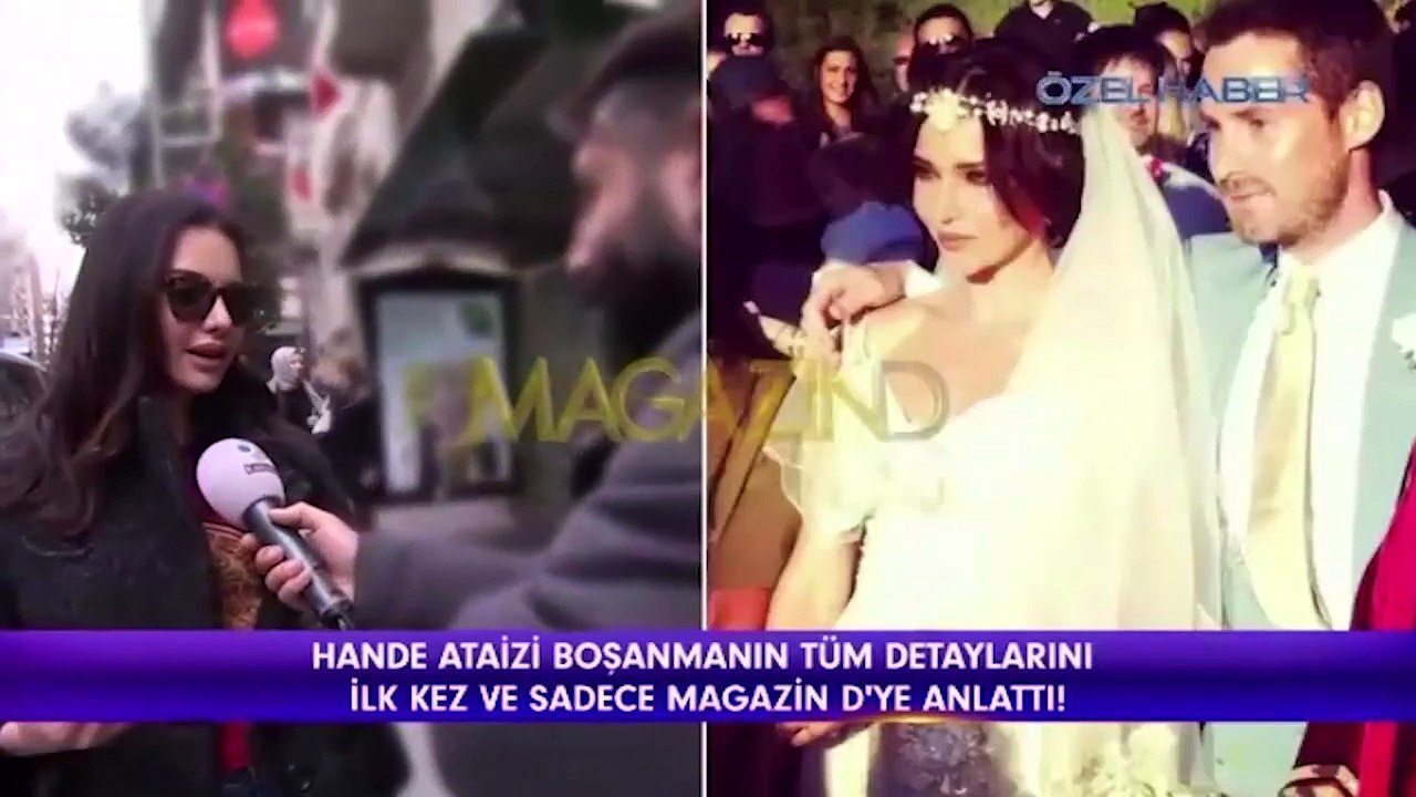 Hande Ataizi neden boşandığını ilk kez anlattı