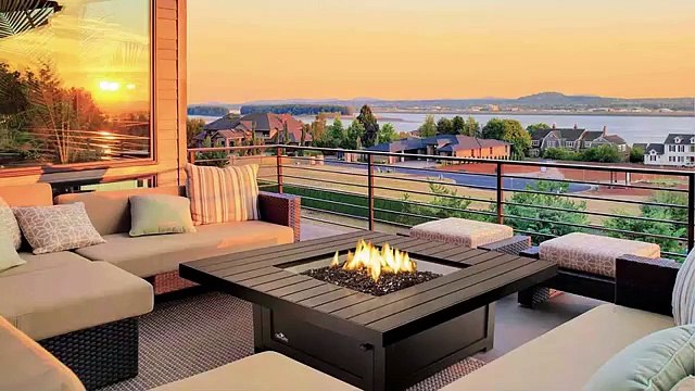 Awesome Modern Outdoor Fireplaces - Outdoor design 2020 dream home