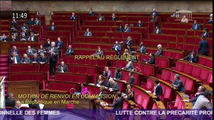 Rappel au règlement GDR