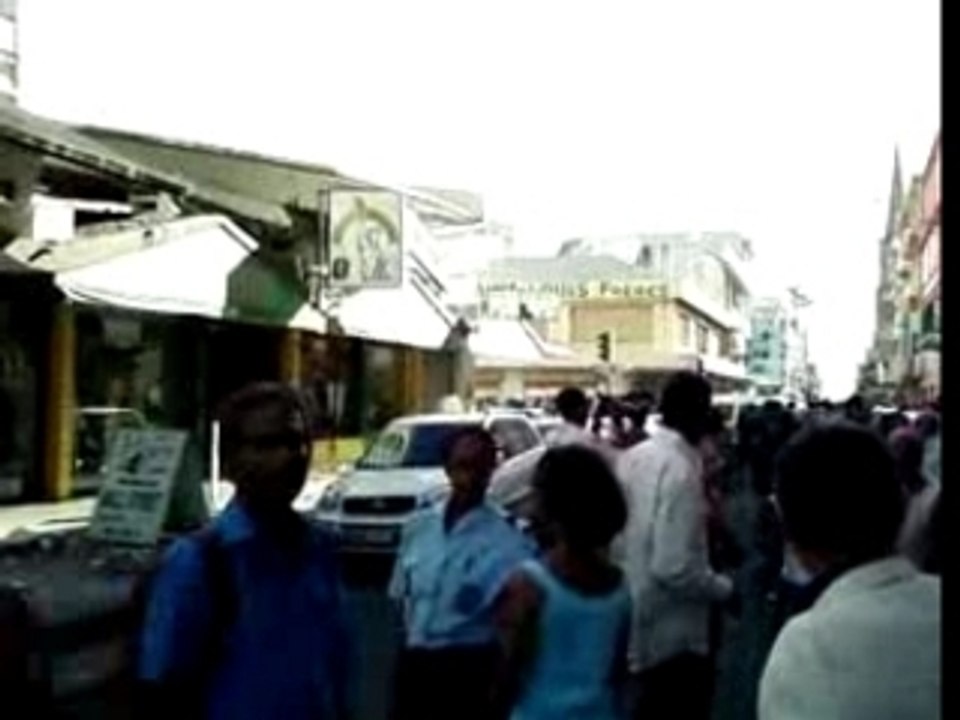 Tremblements  de terre en Martinique fort de france