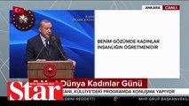 Cumhurbaşkanı Erdoğan yineledi: Annelerinizin ayaklarının altını öpün