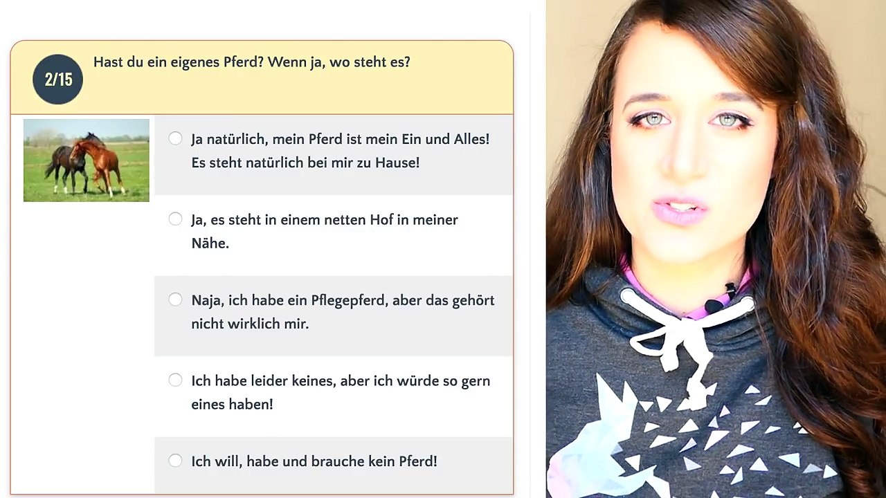 Ich mag keine Pferde