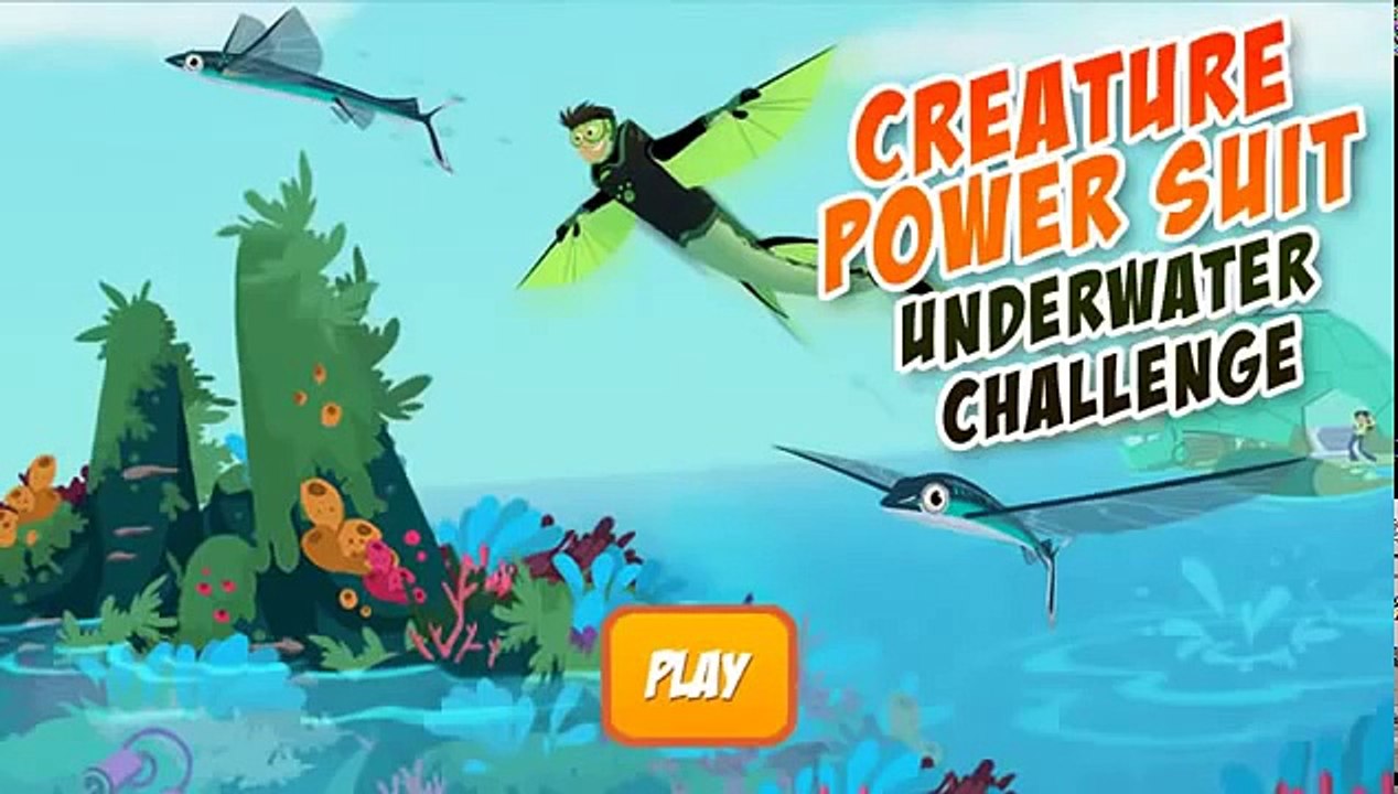 Wild Kratts Creature Power Suit Underwater Challenge - Wild Kratts Full Game Episode #1