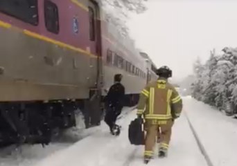 Trains Derails in Wilmington as Severe Winter Weather Brings Transport Chaos