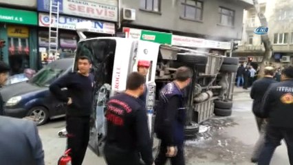 Kahramanmaraş'ta halk otobüsü devrildi: 29 yaralı