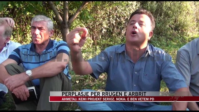 Përplasje për Rrugën e Arbrit - News, Lajme - Vizion Plus