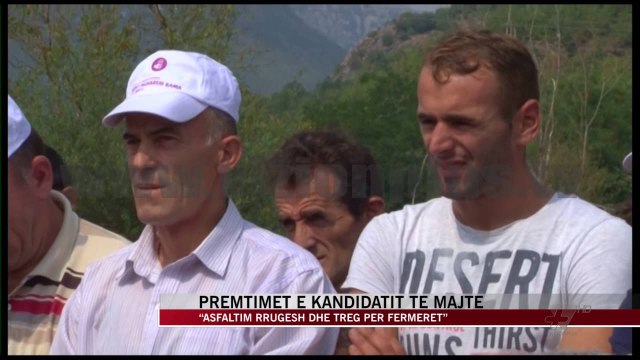 Dibër, premtimet e kandidatit të majtë - News, Lajme - Vizion Plus