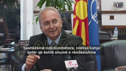 Intervistë me ministrin e mbrojtjes Zoran Jolevski