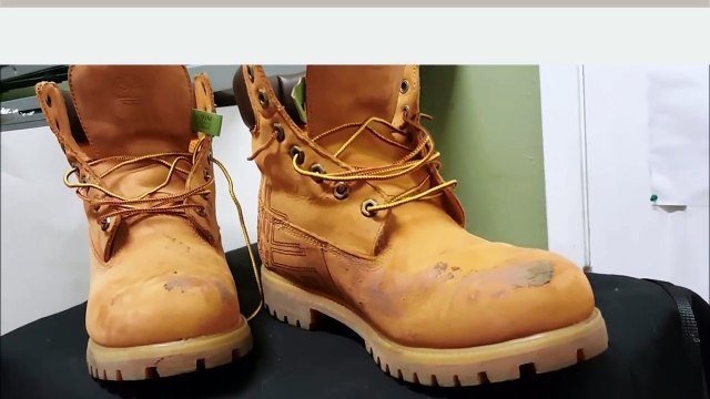 Shoe Doctor L.A - how to clean your suede boots (timberland)