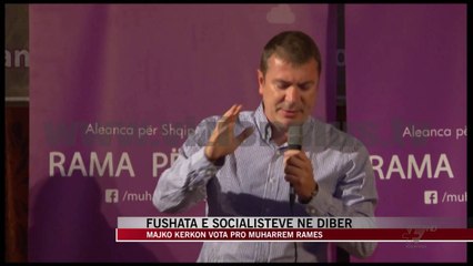 Majko kërkon vota pro Muharrem Ramës - News, Lajme - Vizion Plus