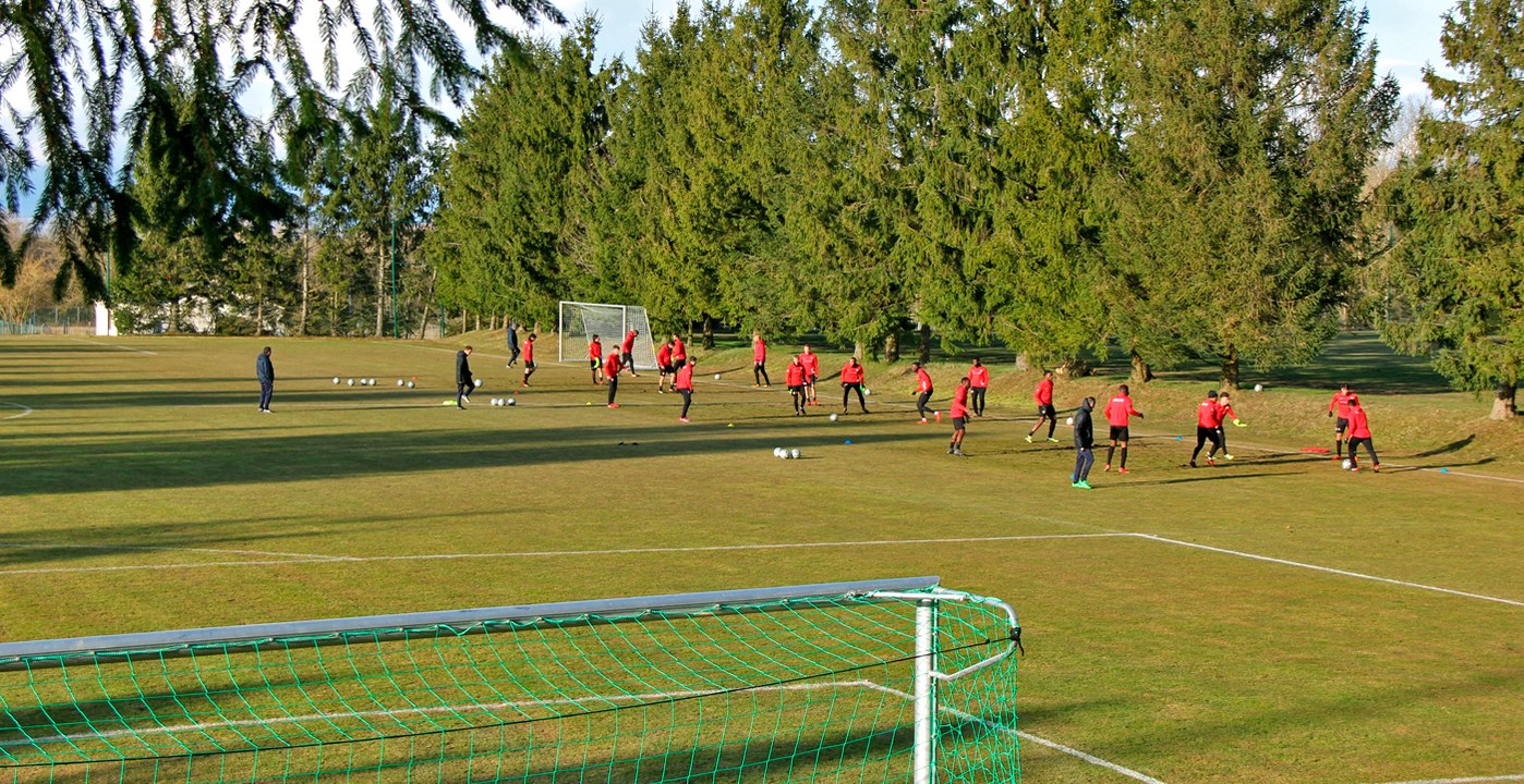 L'avant-match d'ASNL-GFCA